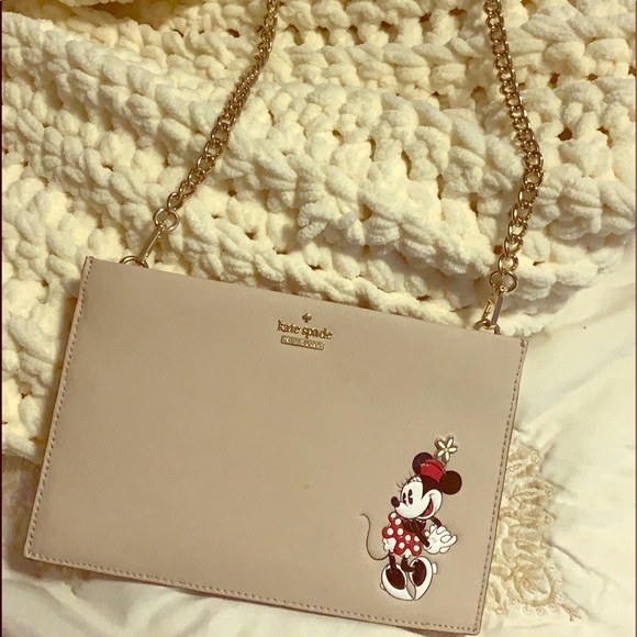 SOLD!!!  Spade Minnie Mouse crossbody/clutch - Picture 1 of 5